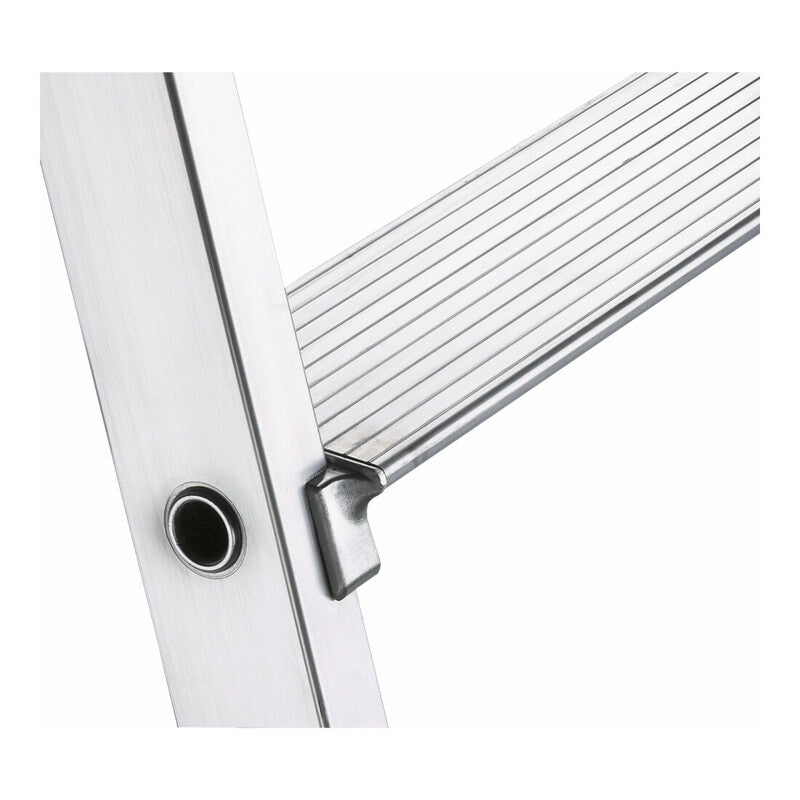 ZARGES Stufen-Stehleiter Nova B 2x3 Stufen rutschsicher 5,8kg Arbeitshöhe 2,1m - 4003866424634