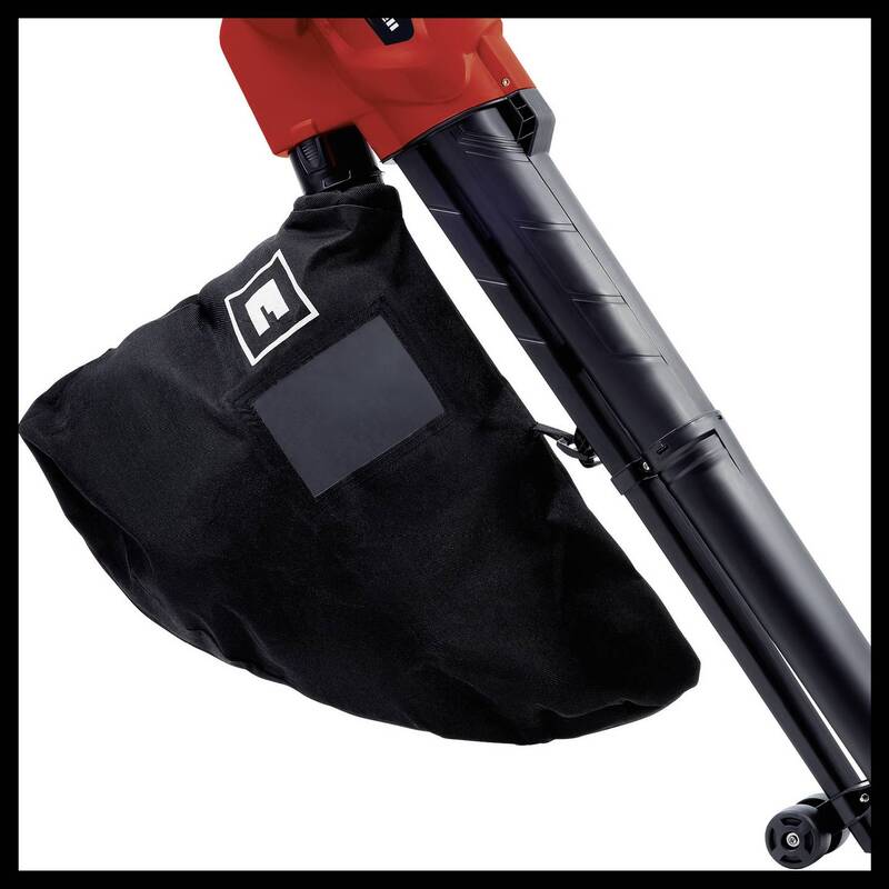 Einhell Elektro-Laubbläser und -sauger GC-EL 3024 E Tragegurt  Räder Gebläse - 4006825658606