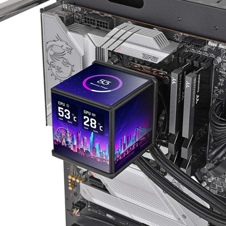 Thermaltake MINECUBE 360 All-in-One Wasserkühlung RGB CPU Kühler schwarz 360W - 4711658546234