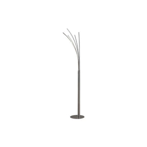B-Ware Lindby Stehleuchte Standleuchte LED Boba Metall nickel matt warmweiß 185 cm