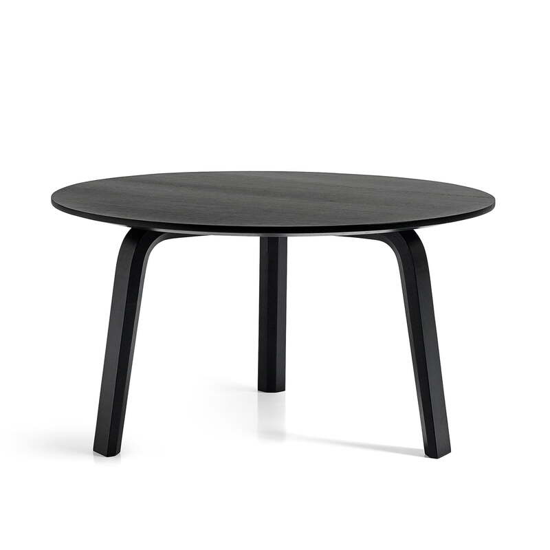 Hay Bella Couchtisch Tisch Wohnzimmertisch Beistelltisch 60x32 cm Eiche schwarz - 5710441293774