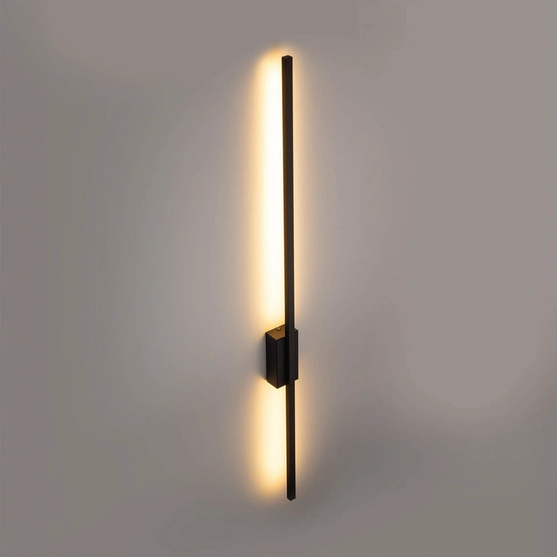 TK Lighting Wandleuchte Wandlampe LED Flash Metall schwarz Leuchte Wandbeleuchtu - 5901780566272