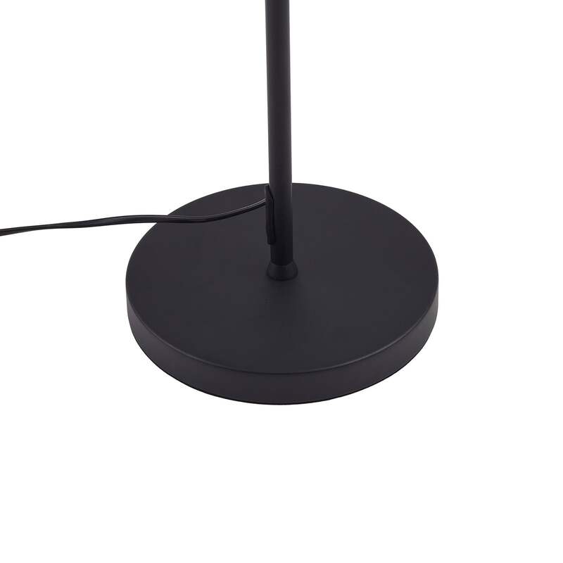 Lindby Stehleuchte Stehlampe LED schwarz Metall Wohnzimmer Esszimmer Norvind - 4251911791778