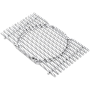B-Ware Weber Grillrost Gourmet BBQ System 7585 Edelstahl 2-teilig für Summit 600-Serie