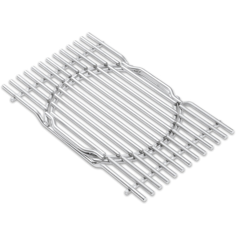 Weber Grillrost Gourmet BBQ System 7585 Edelstahl 2-teilig für Summit 600-Serie - 0077924019128