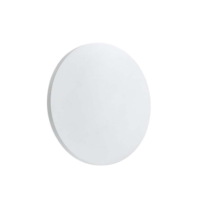 Lindby Außenwandleuchte Gartenleuchte Selinel LED Lampe Hausnummer weiß Ø23cm - 4255830910487
