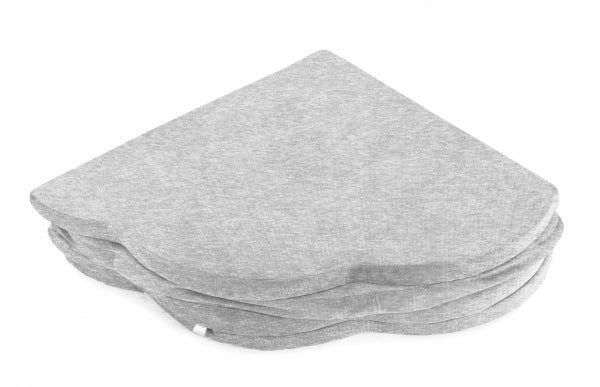 MeowBaby Spielmatte Matte Baby Spielmatte Wolke hellgrau Spielauflage Unterlage - 5900378760627