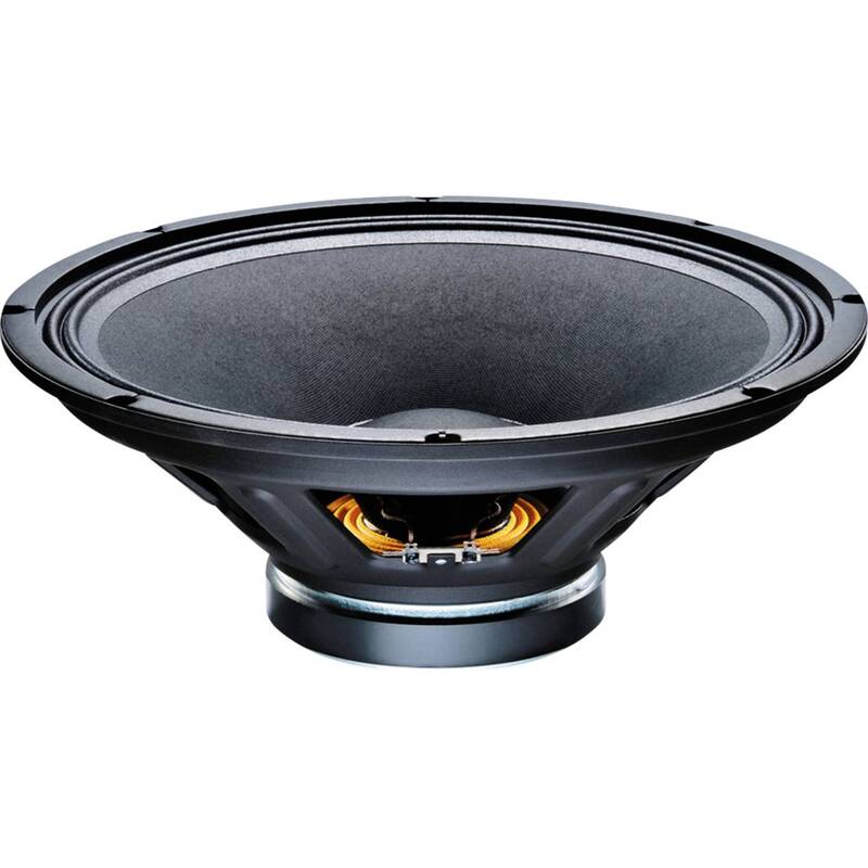Monacor Tieftöner TF1525E/8 15 Zoll Lautsprecher 300W 8Ω schwarz 97dB - 0739894532853