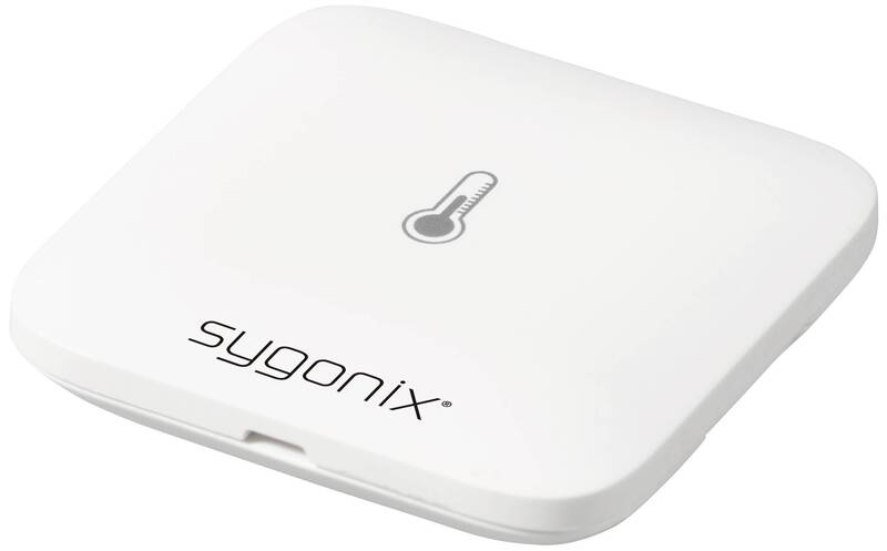 SYGONIX Temperatursensor Luftfeuchtesensor ZigBee Weiß Tuya batterie 3 STÜCK - 4064161313696