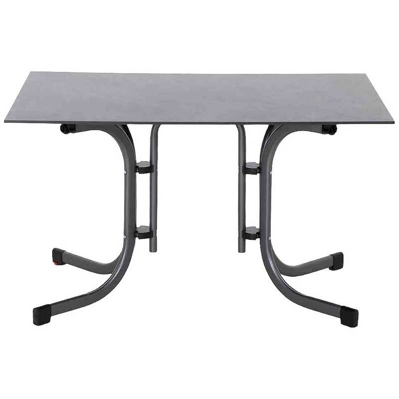 Siena Garden Klapptisch Sola Tisch Terrassentisch 120x80cm anthrazit SIEHE FOTOS - 4019111022142