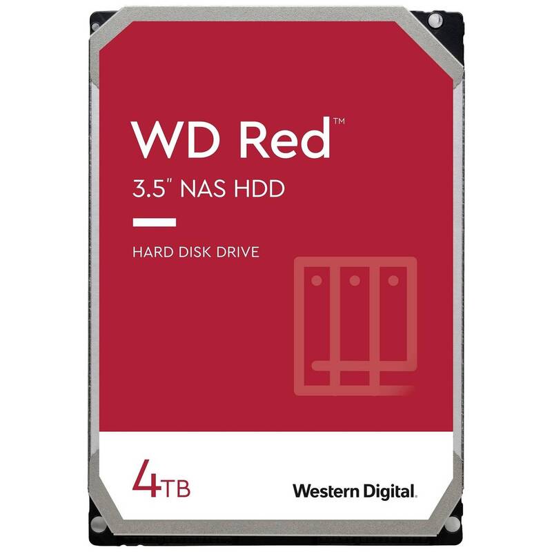 Western Digital WD Red Interne Festplatte 4 TB SATA 6 Gb/s 5400 U/min NAS - 4064161083001