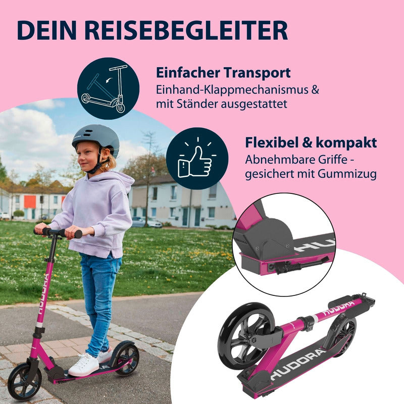 HUDORA Scooter Start 200 rot Kinderroller Kickroller City-Roller Klapproller263 - 4005998144862