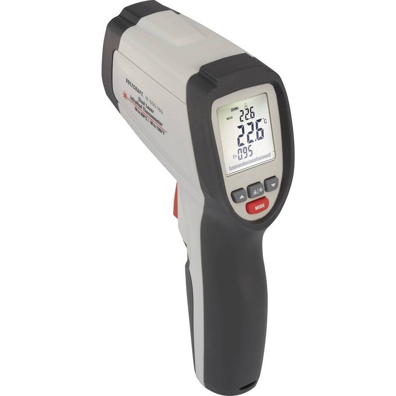 Voltcraft Infrarot-Thermometer IR 650-16D Pyrometer Temperaturmessgerät -40 - 4016139328218