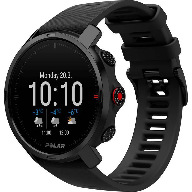 Polar Grit X Multifunktionsuhr Activity Tracker Sportuhr GPS Schwarz Größe M / L - 0725882054216