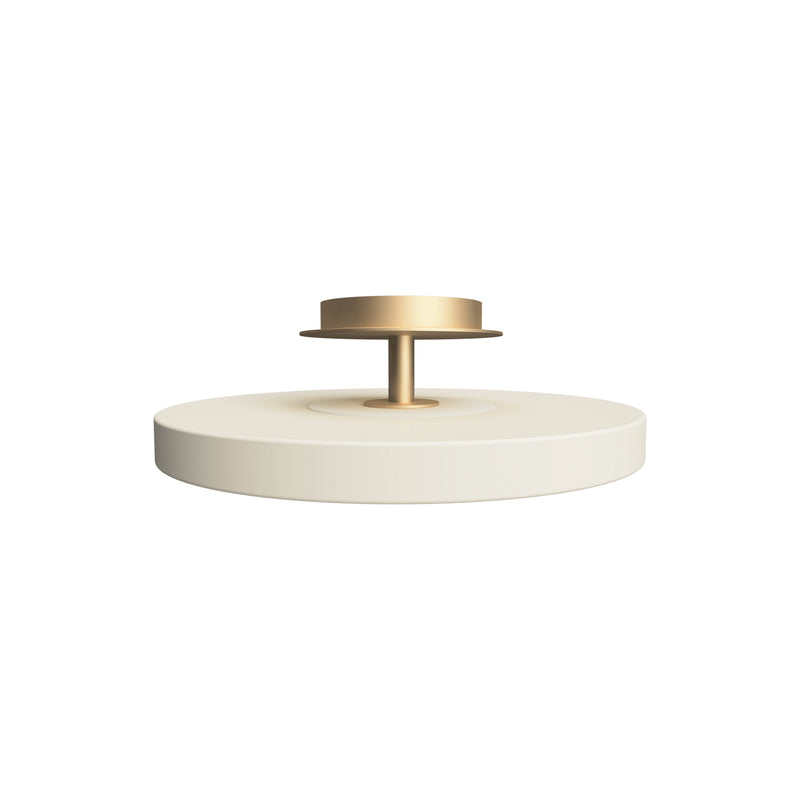 Umage Deckenleuchte Lampe LED Asteria Up Plus Ø 31 cm Creme Messing Stahl - 5710302026800