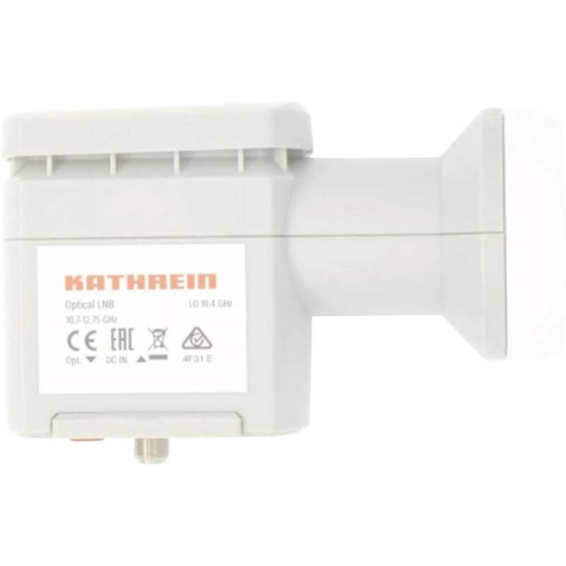 Kathrein Optisches LNB KEL 1310/O 40mm Feedaufnahme 1 Ausgang Weiß 55dB AGC - 4063242003532