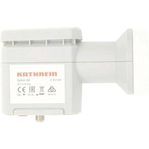 B-Ware Kathrein Optisches LNB KEL 1310/O 40mm Feedaufnahme 1 Ausgang Weiß 55dB AGC
