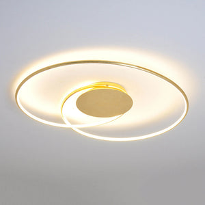 B-Ware Lindby LED-Deckenlampe Joline 74 cm goldweiß Metall 33 W 2200 Lumen