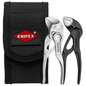 B-Ware Knipex Zangensatz Kombizange Cobra XS Zangenschlüssel XS Werkzeug schwarz 110mm