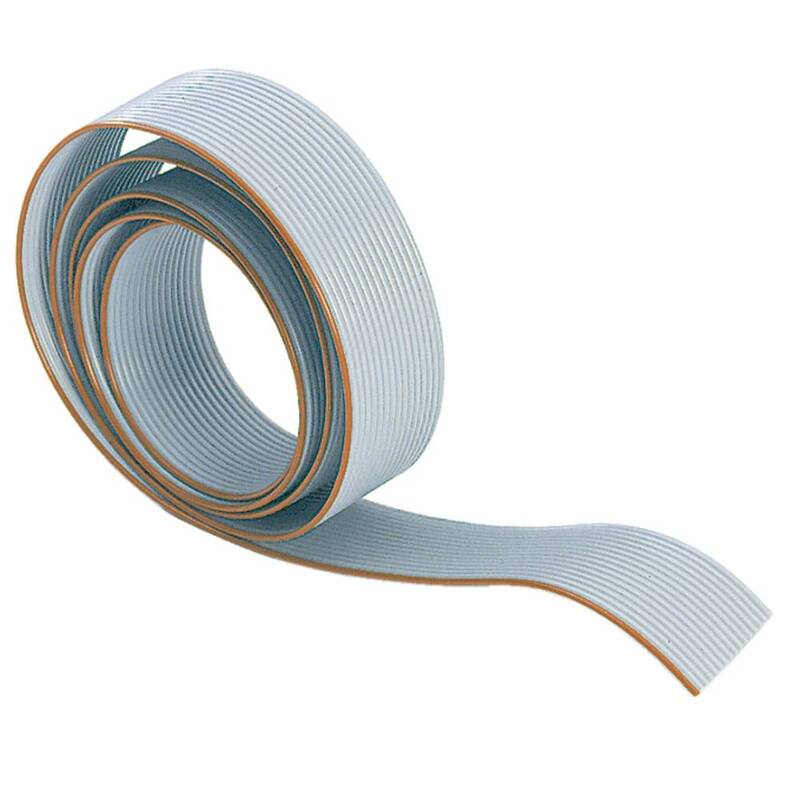 HARTING Datenkabel Flachbandkabel Kabel Grau PVC Kupferkabel 10 Adern 100 m - 2050010279994