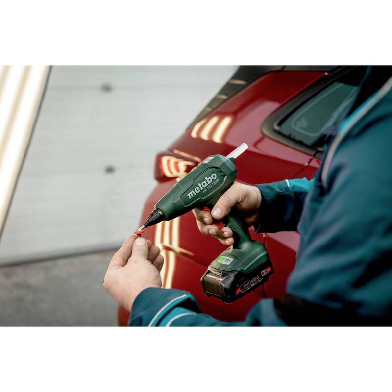 Metabo Akku Heißklebepistole Heißkleber Klebepistole 18V 11mm ohne Akku 200°C - 4061792244887