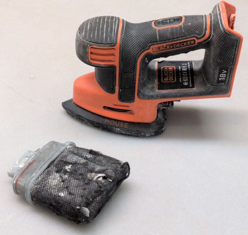 Black & Decker Akku-Deltaschleifer BDCDS18N-XJ 18V Schleifmaschine ohne Akku - 5035048655351