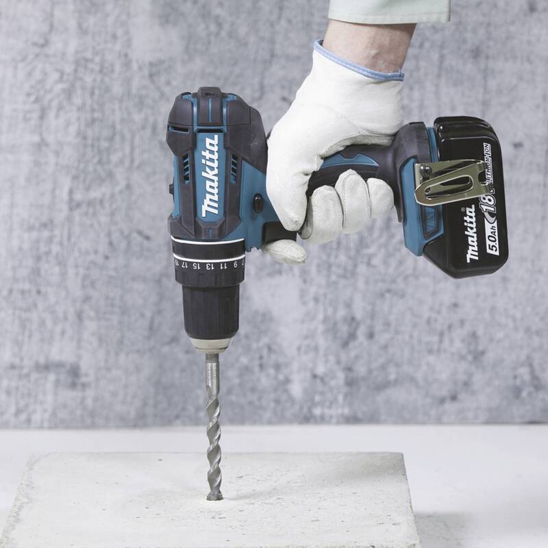 Makita 2-Gang-Akku-Schlagbohrschrauber Koffer Zubehör Schlagbohrer Werkzeug - 88381748469
