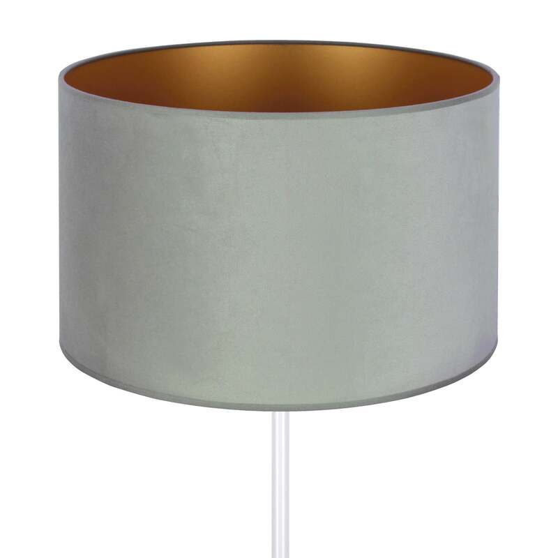 Euluna Tischlampe Golden Roller Büroleuchte Schreibtischlampe E14 mintgrün gold - 5903689183505