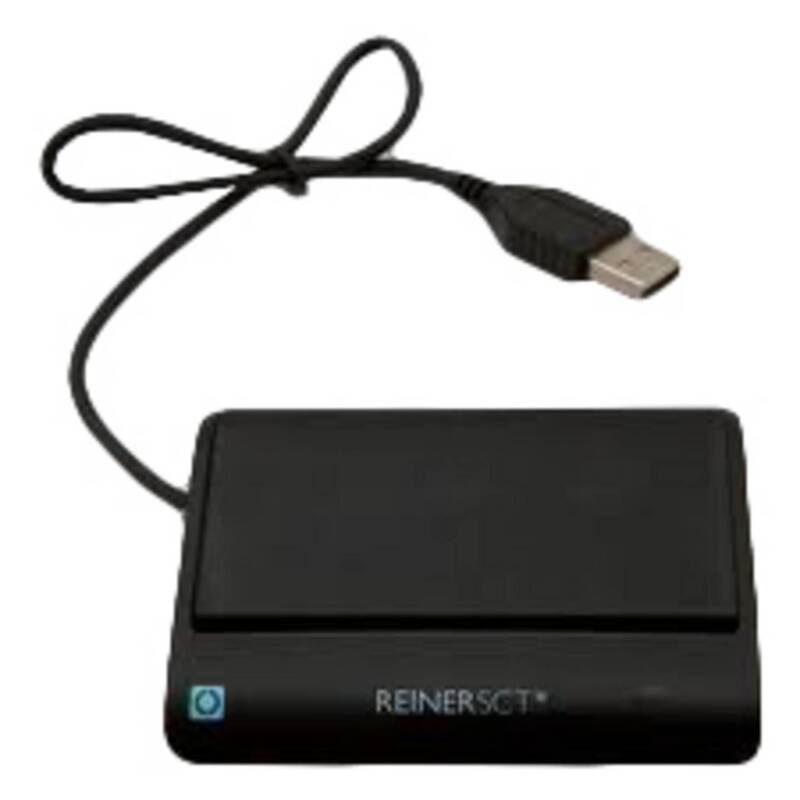 Reiner SCT CyberJack RFID Basis USB 2.0 Black Smart Card Reader - 4011170081061