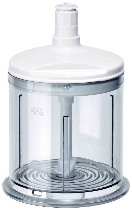 Bosch Haushalt Zerkleinerer Gemüseschneider Mixgerät Mixer Handrührer 750ml Weiß - 4242002631493