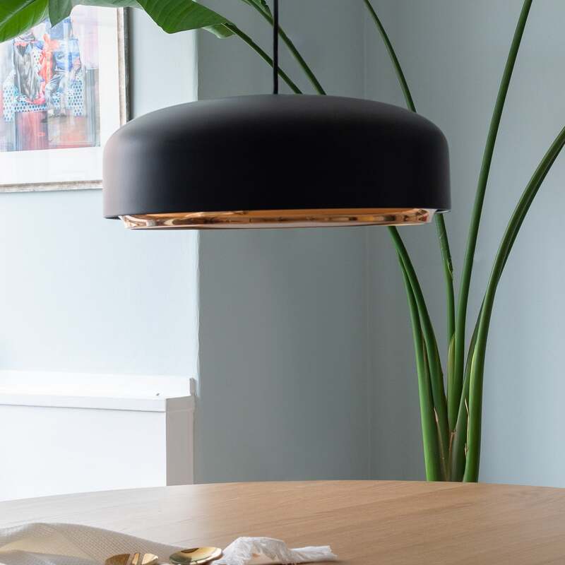 Umage Hängeleuchte LED Pendelleuchte Hazel schwarz Messing Aluminium Ø 40 cm - 5710302024400