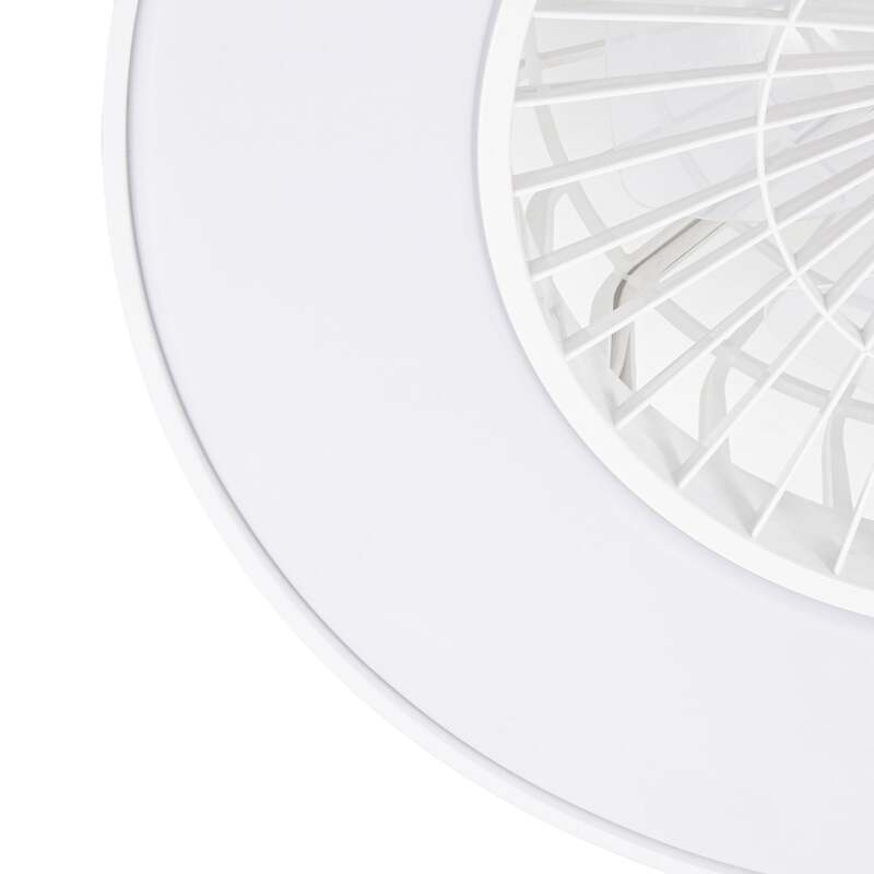 Lindby Deckenventilator Teleo LED Smart Home Tuya App weiß Ø58cm Fernbedienung - 4255830911736