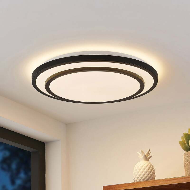 Lindby Essina LED-Deckenlampe Deckenlampe Deckenstrahler Lampe Licht CCT dimmbar - 4251911711943