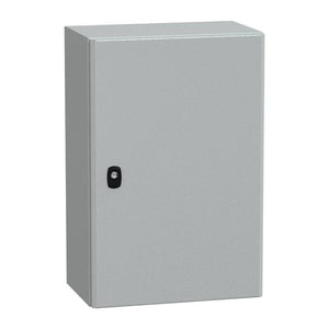B-Ware Schneider Electric Schaltschrank Wandschrank Gehäuse Spacial 3D Volltür Stahl