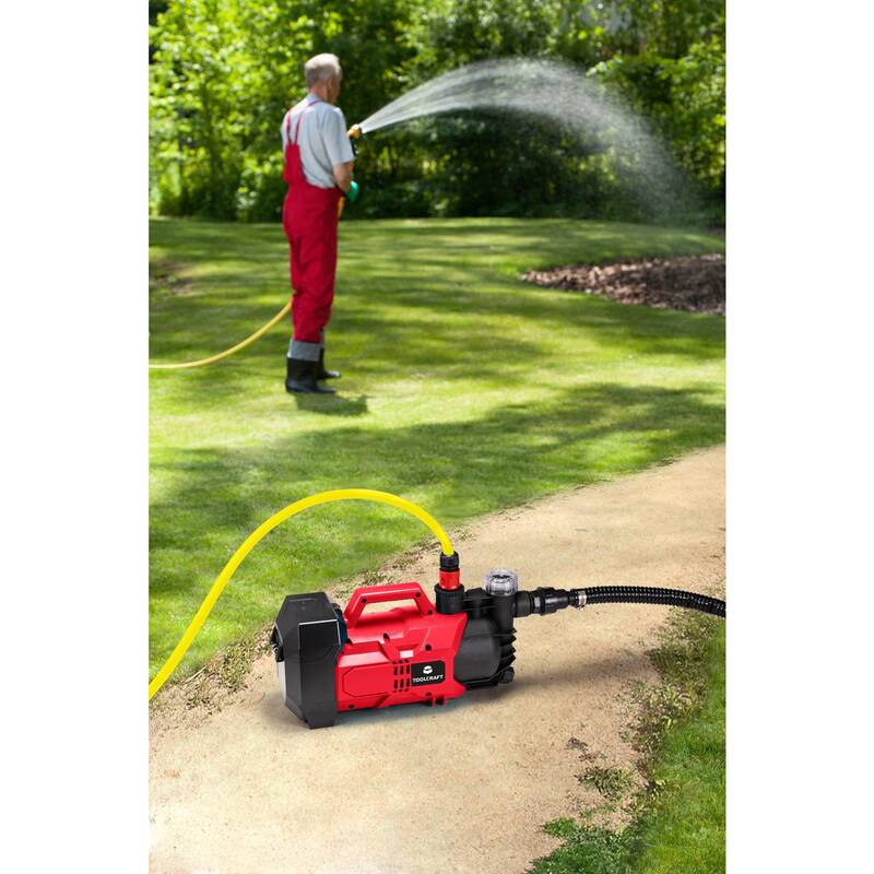 Toolcraft Akku-Gartenpumpe GPG-L118 TAWB-200 2800l/h 22m Handpumpe Gartenpflege - 4064161153292