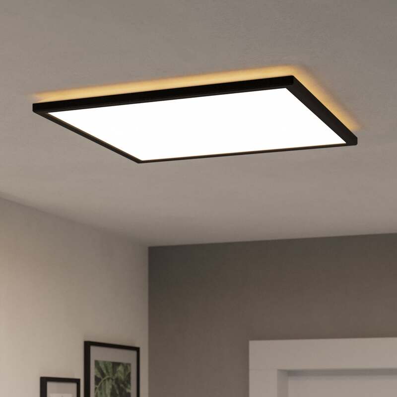 EGLO Connect Deckenleuchte LED Rovito Z Appsteuerung Schwarz 50 cm CCT RGB Smart - 9008606329755