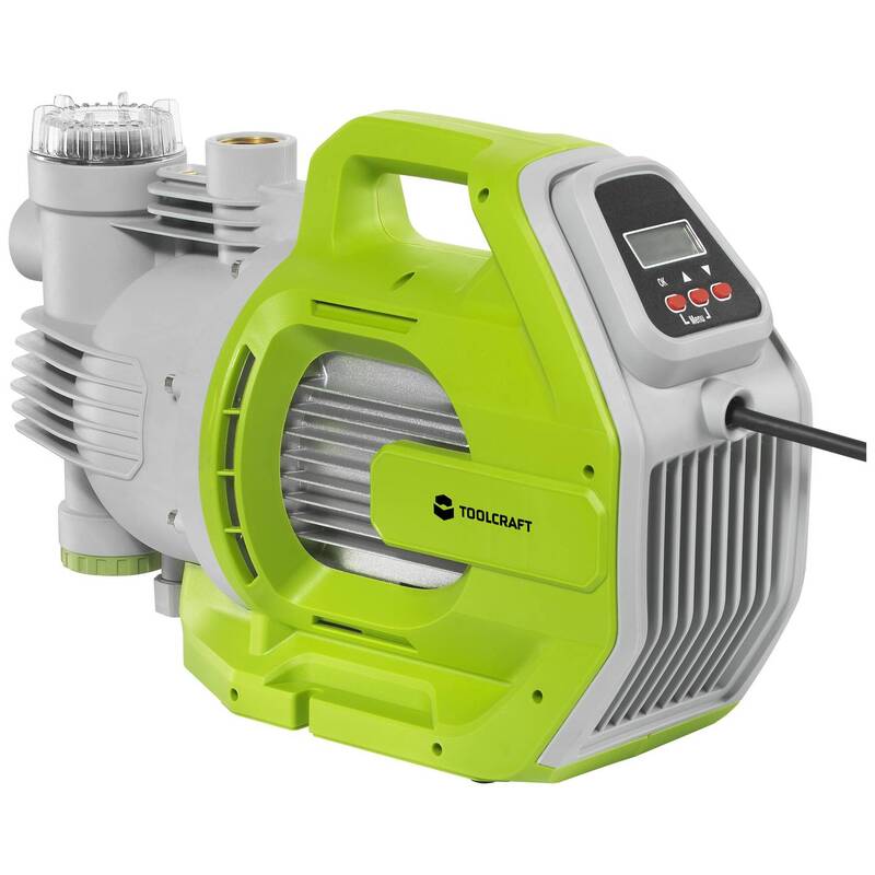 TOOLCRAFT AUTOMATIK GARTENFILTERPUMPE 6000 l/h 53 m Förderhöhe IPX4 1300 W - 4064161310138