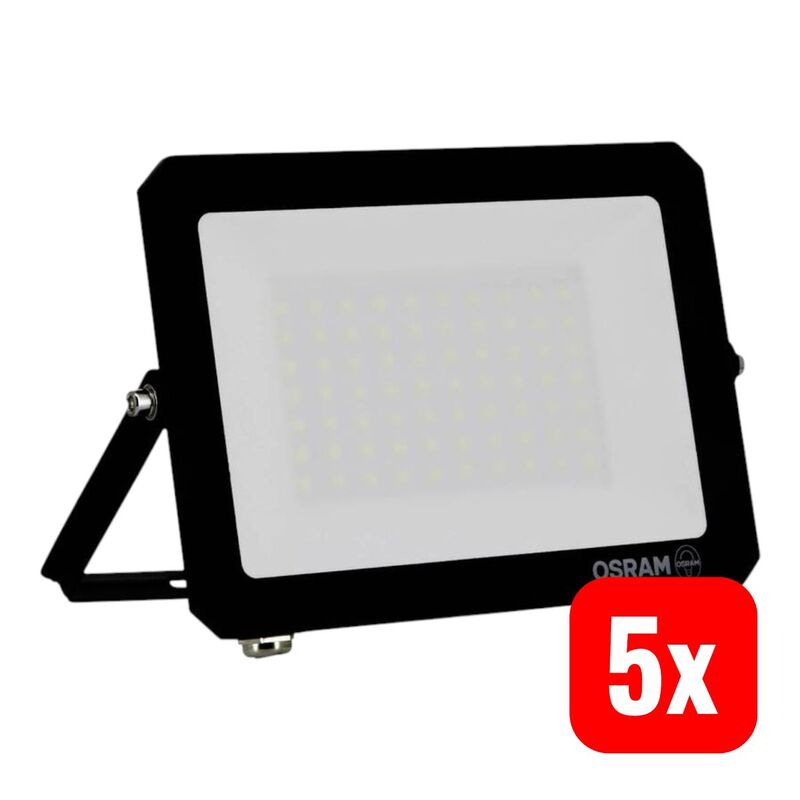 OSRAM Flutlichtstrahler Fluter LED HOMELIGHTING LUX Kaltweiß Schwarz Outdoor - 4099854489761