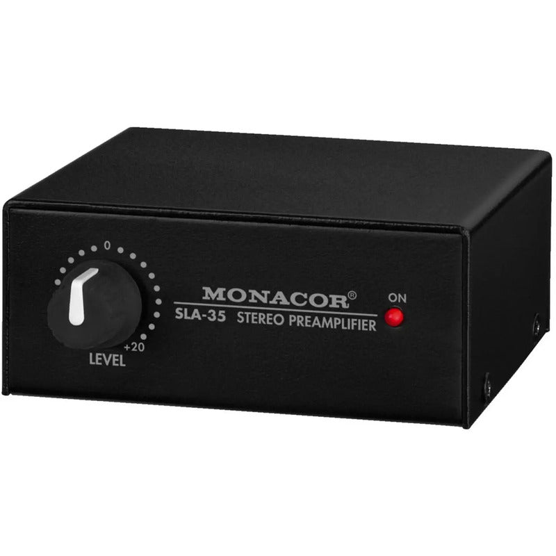 Monacor Pre-Amplifier/Attenuator SLA-35 Microphone Preamp - 4007754231755