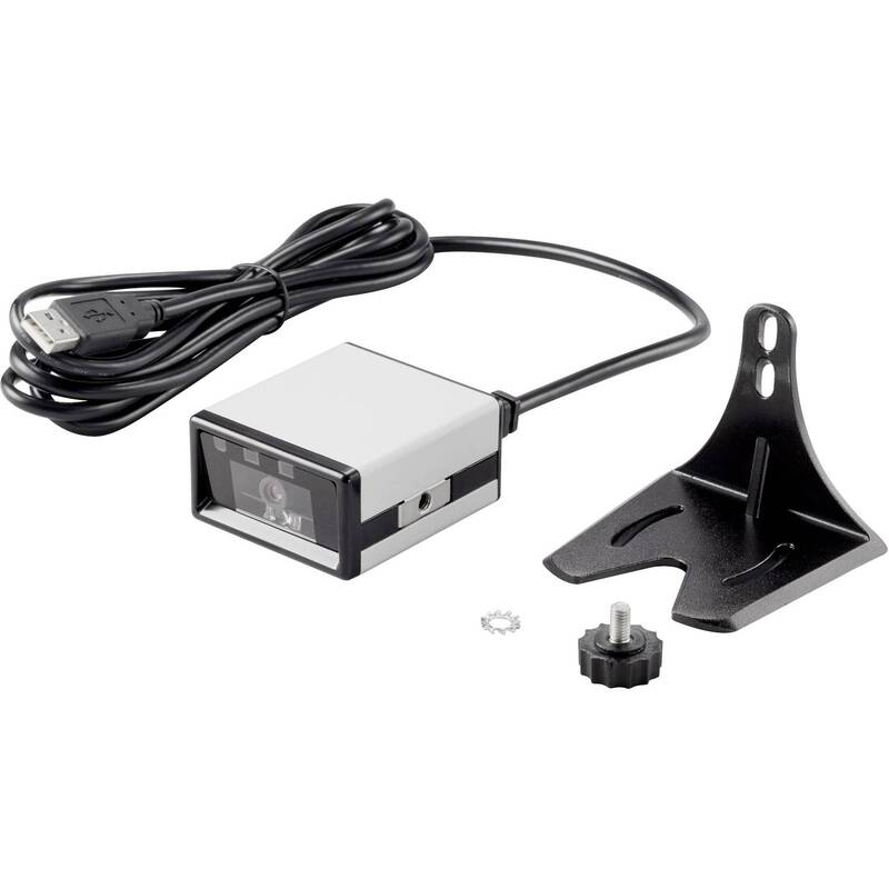 Renkforce FS5022J 2D Barcode-Scanner Kabelgebunden 2D Imager Silber Schwarz - 4053199922505