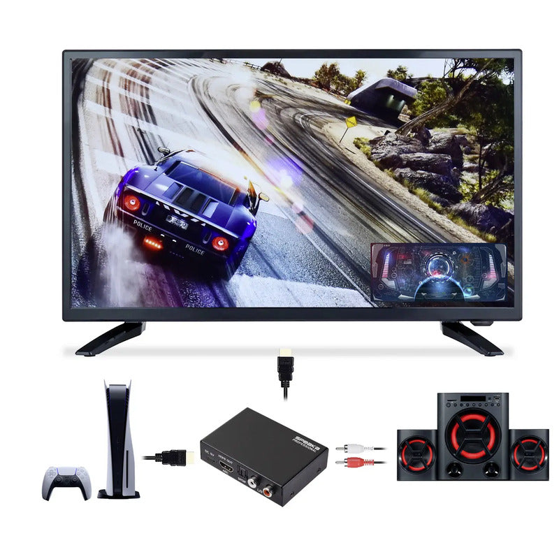 SPEAKA PROF HDMI Audio Adapter Audio Extractor Signalwandler 3840 x 2160 Pixel - 4064161483580