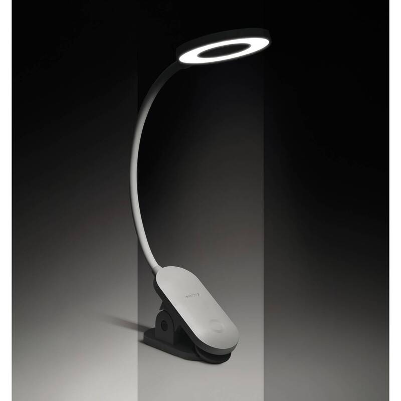 Philips LED Tischlampe DSK206 Akku dimmbar Leuchte 5W Kaltweiß Weiß 362x203mm - 8720169194397