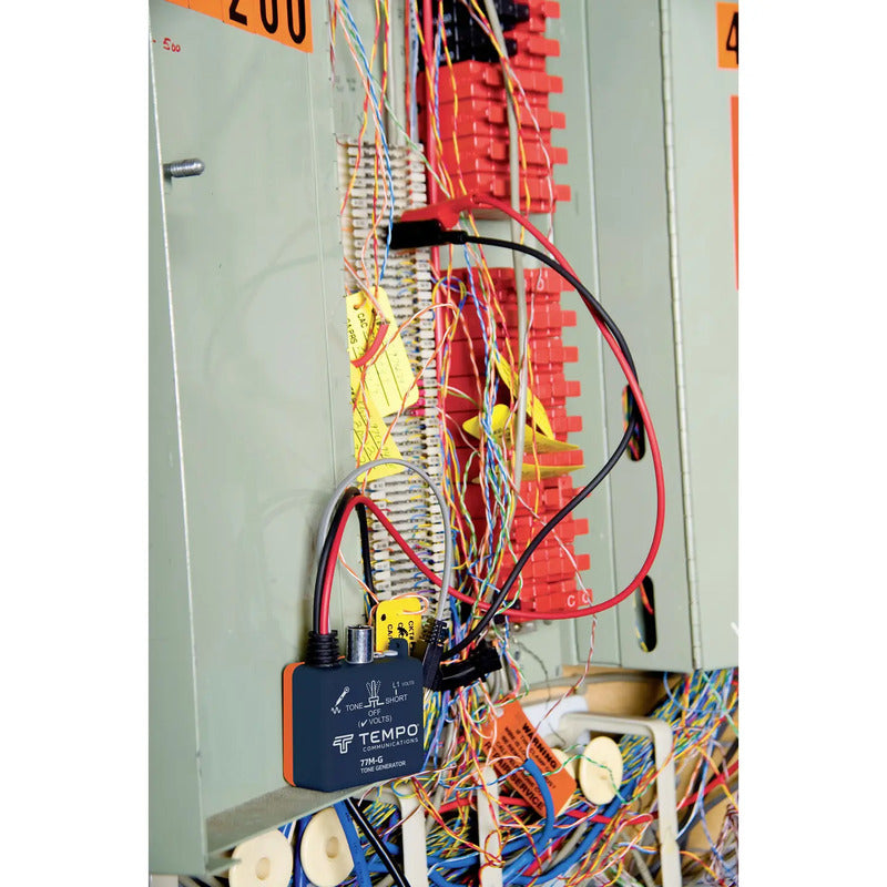 Tempo Communications Leitungssucher 601K-G-BOX Kabeltester Durchgang Polarität - 0783310499886