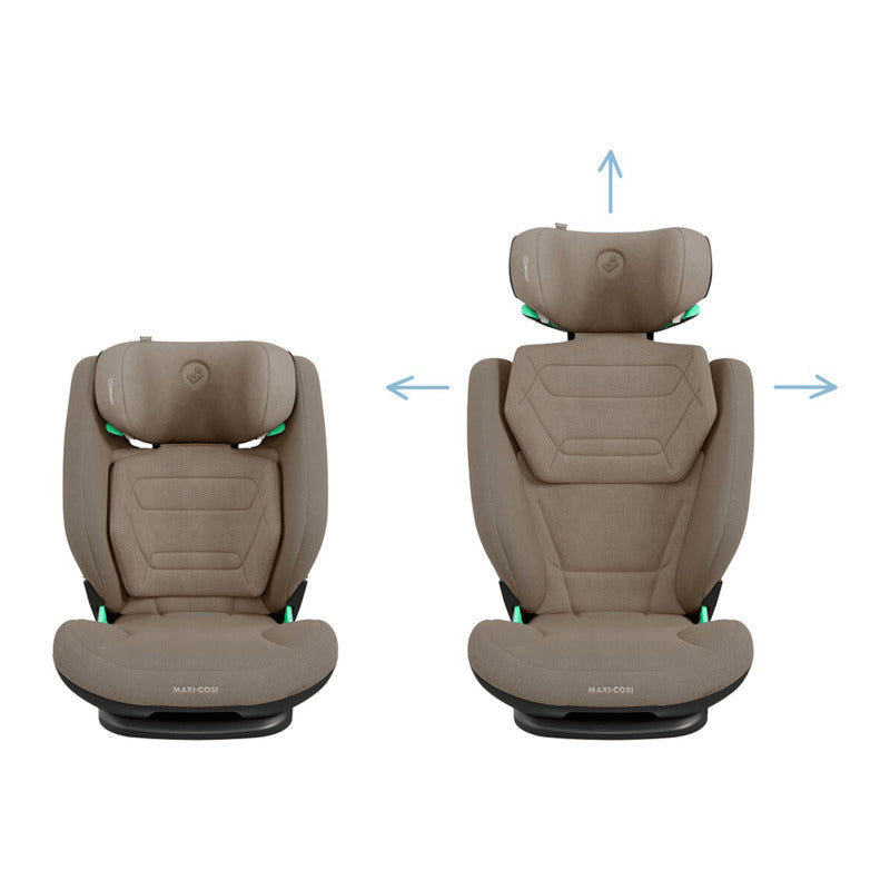 MAXI-COSI Kindersitz RodiFix Pro² i-Size Sicherheitsautositz 15-36kg truffle - 8712930011163