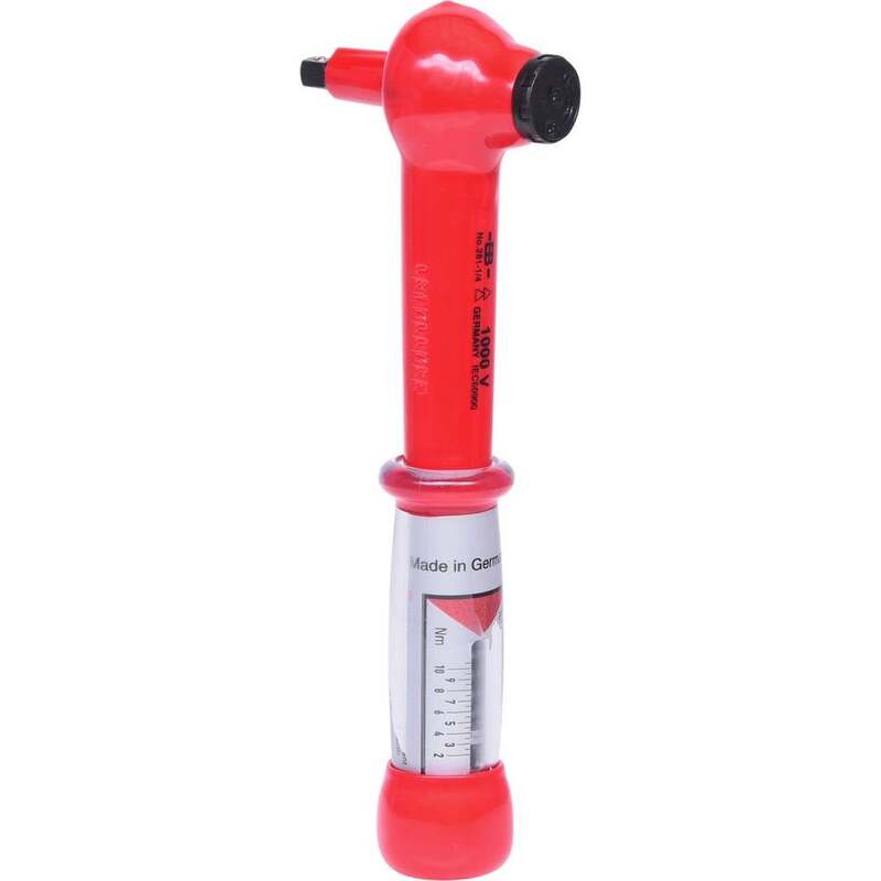 KS Tools Drehmomentschlüssel Ratsche Mini 1 4 Zoll Schutzisolierung Umschaltkopf - 4042146306925