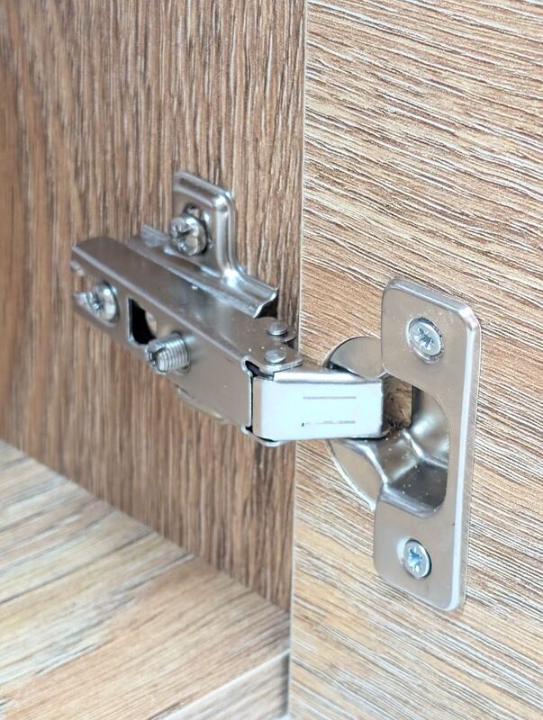Waschtischunterschrank Walnuss-Dekor 60,2x38,5x56cm Badschrank Stauraum 2 Türen - 4007874152831