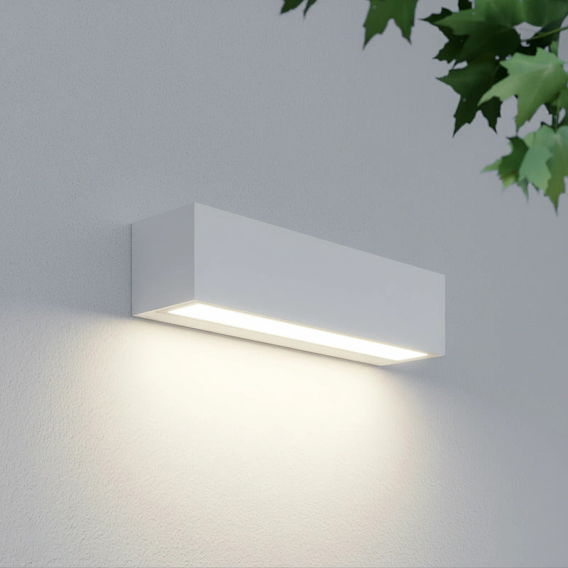 Lengo LED Außenwandlampe Wandleuchte 25cm Gartenlampe 3000K weiß dimmbar - 4255830912313