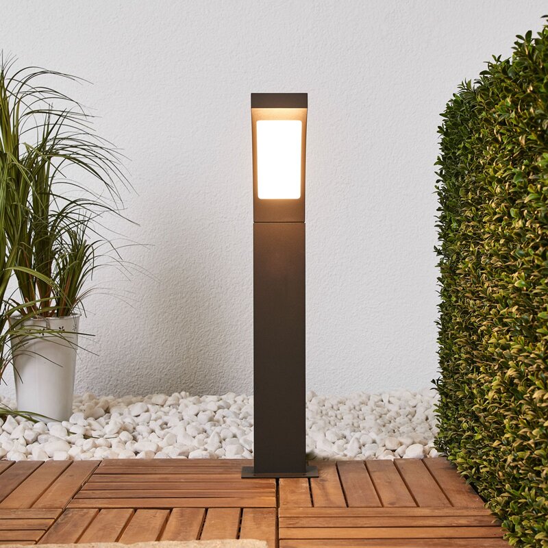 Lucande LED-Pollerleuchte Juvia Wegelampe Gartenlampe Lampe Leuchte Grafitgr562 - 4251096538441