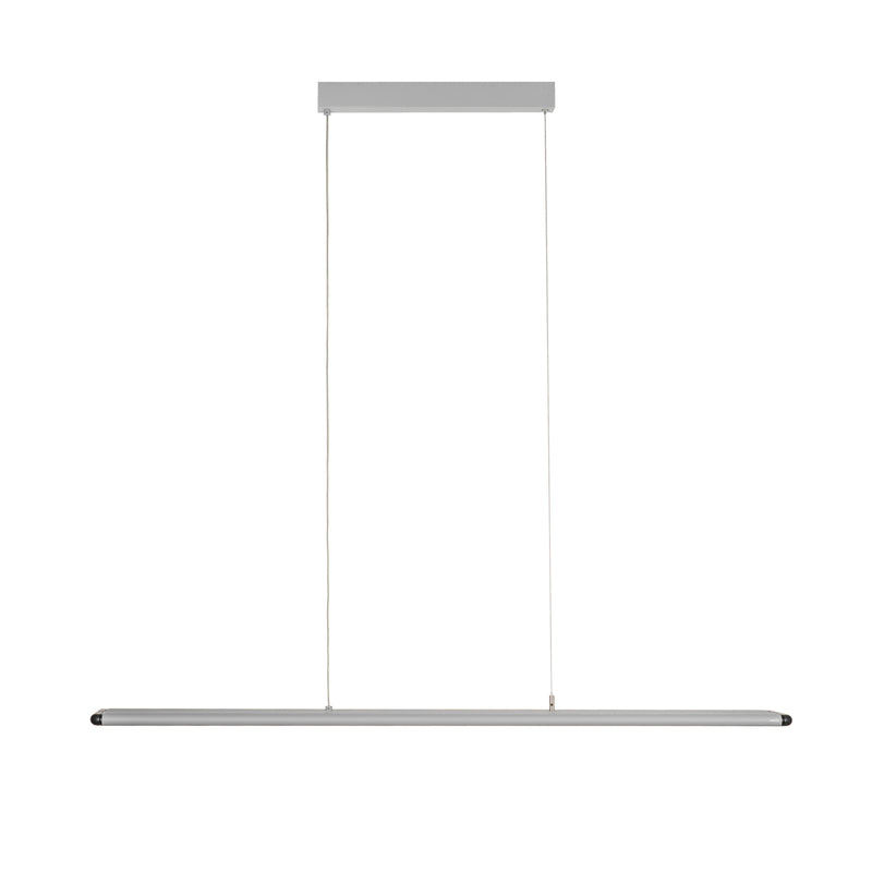 Prios Hängeleuchte Pendelleuchte Zyair LED Lampe dimmbar silber 120x17,2cm - 4251911759235