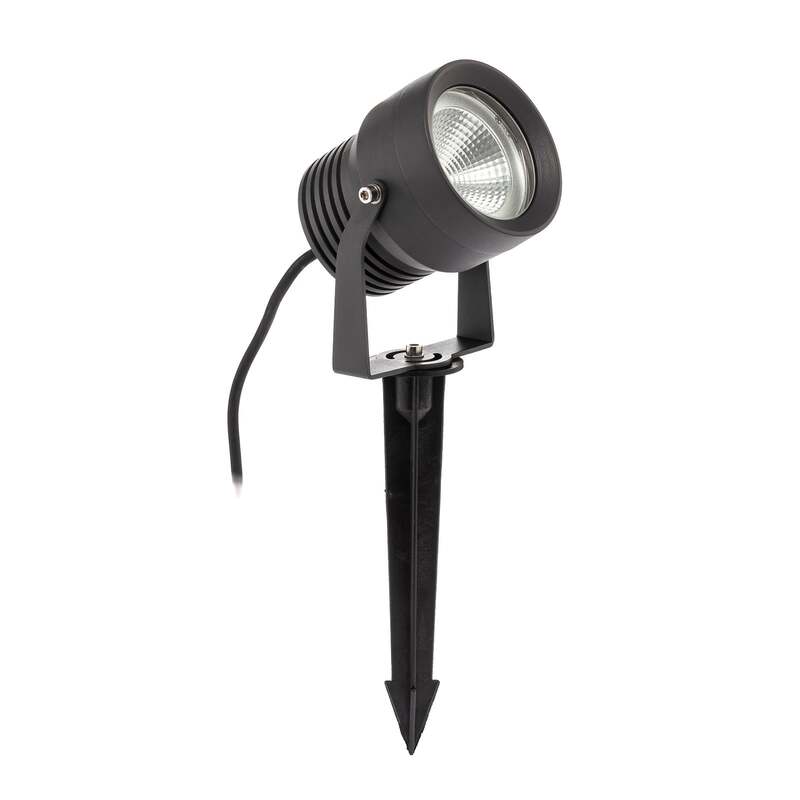 Lucande Außenstrahler Außenleuchte Irina LED warmweiß 2m Kabel Leuchte Lampe - 4251096538021